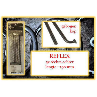 Miche spaak en nip. 5x ra reflex zwart