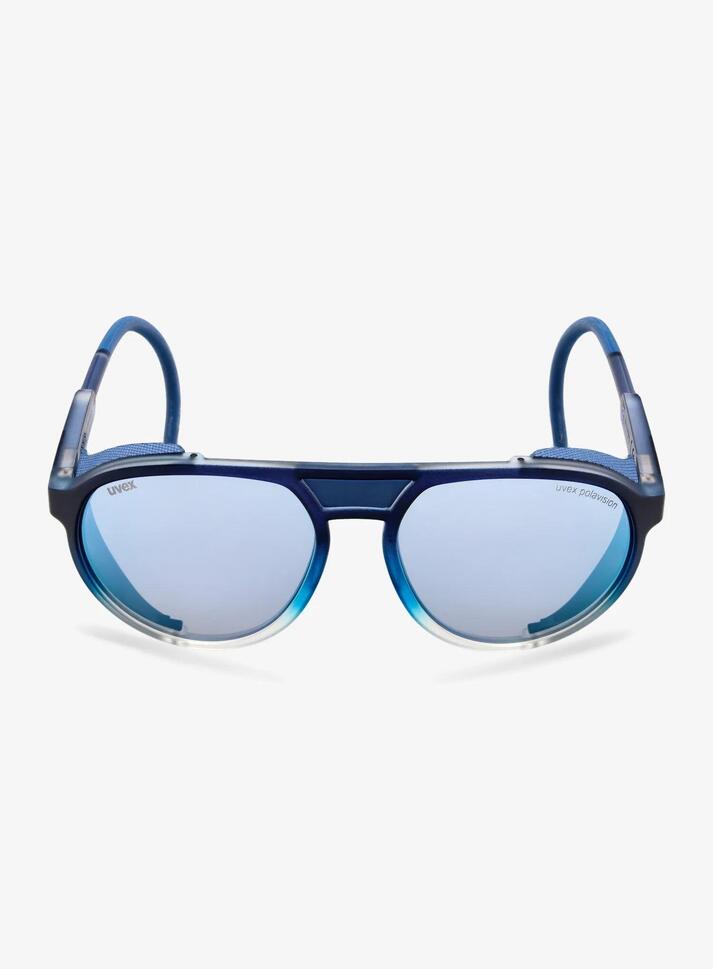 Okulary górskie Uvex MTN Classic P - blue matt fade/mirror blue