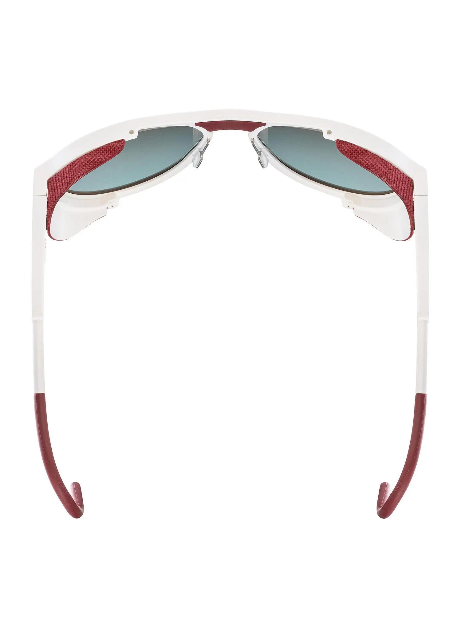 Okulary w góry Uvex MTN Classic P - white matt/mir.red 5/5