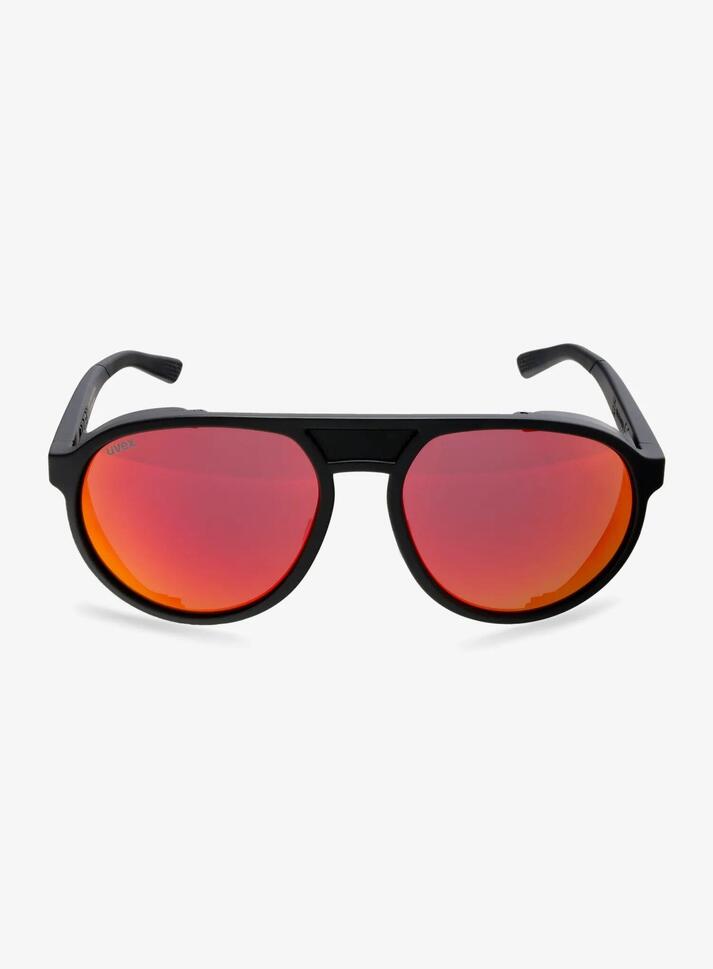 Okulary przeciwsłoneczne Uvex MTN Classic Pure - black/mirror red/supravision