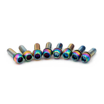 Zestaw 8 śrub do łodyg Title DM1 Oil Slick