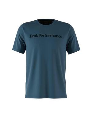 Peak performance heren alum light korte mouw hardloop t-shirt blauw - m