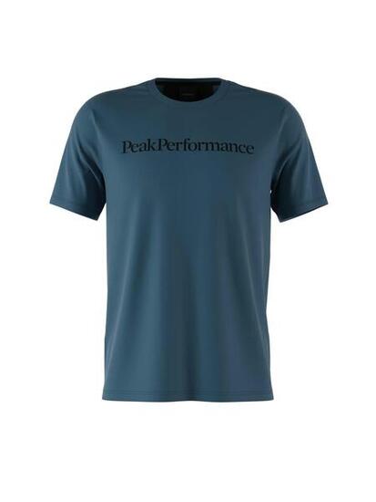 T-shirt de course à manches courtes Peak Performance Homme Alum Light Bleu - M