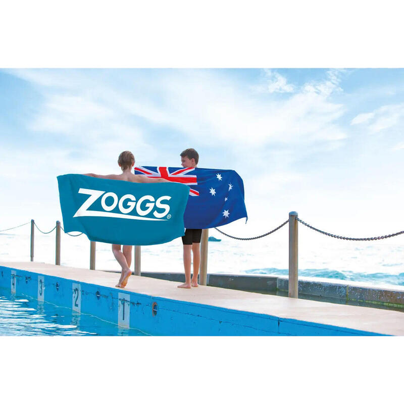 Ręcznik basenowy Zoggs Blue - bawełna
