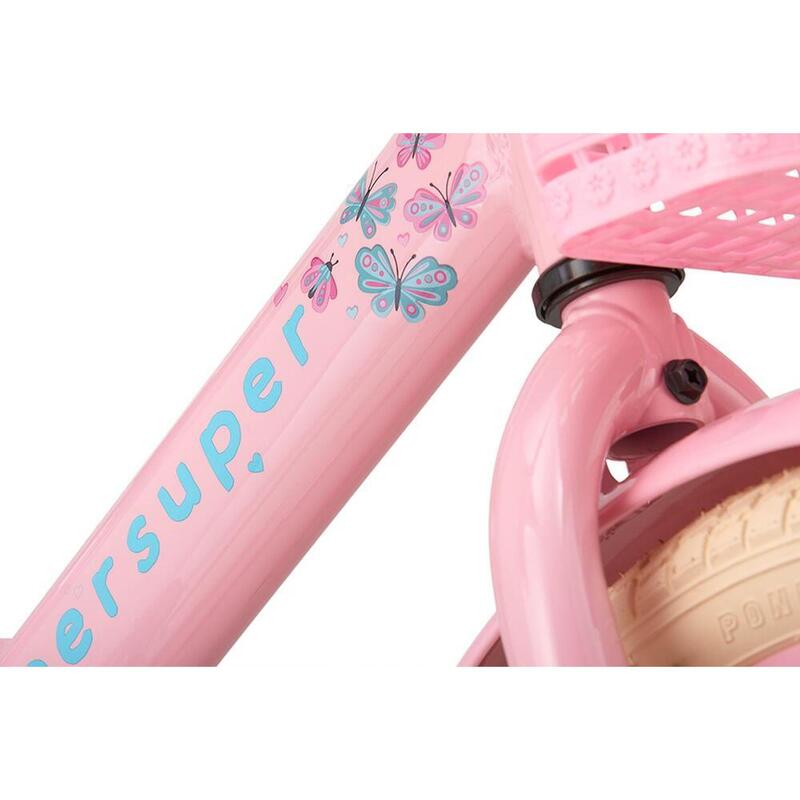 Vélo enfant SuperSuper Little Miss - 16 pouces - Rose