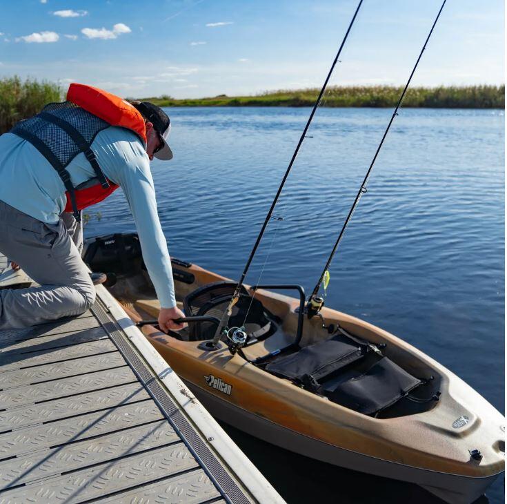 Kajak wędkarski do pływania Pelican Seek 100 XP Angler 6/6