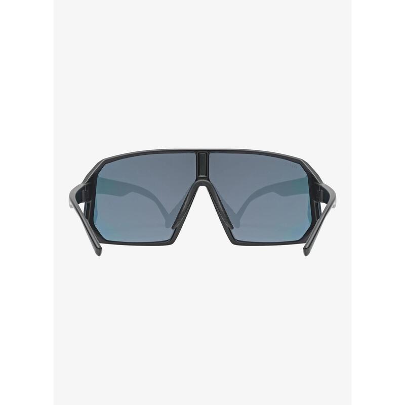 Okulary przeciwsłoneczne Uvex Sportstyle 237 - black matt/mirror red