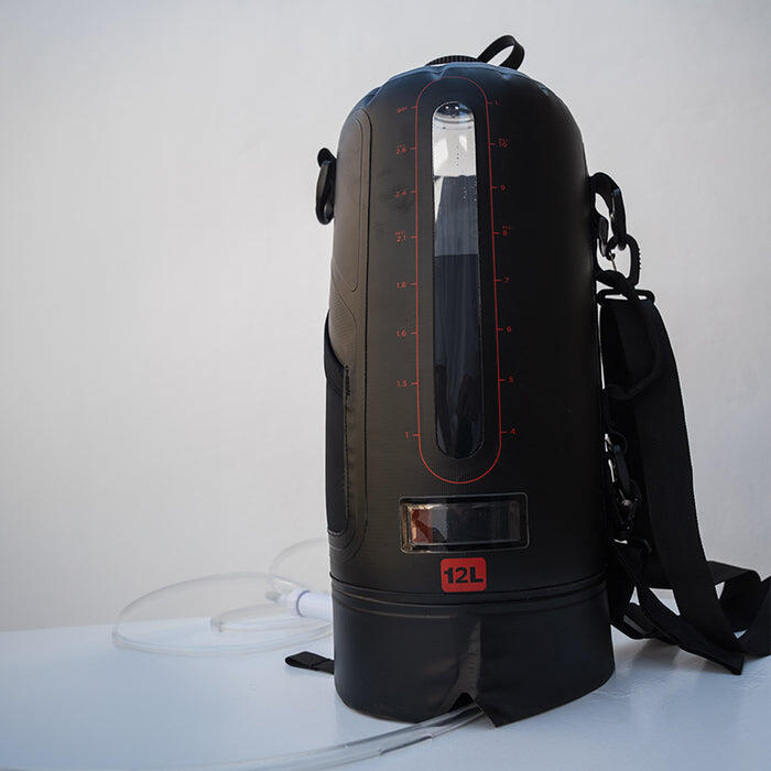 Zonnewarmte douche 12L 3/7