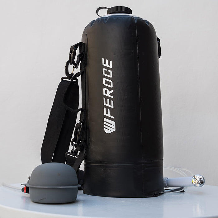 Zonnewarmte douche 12L 2/7