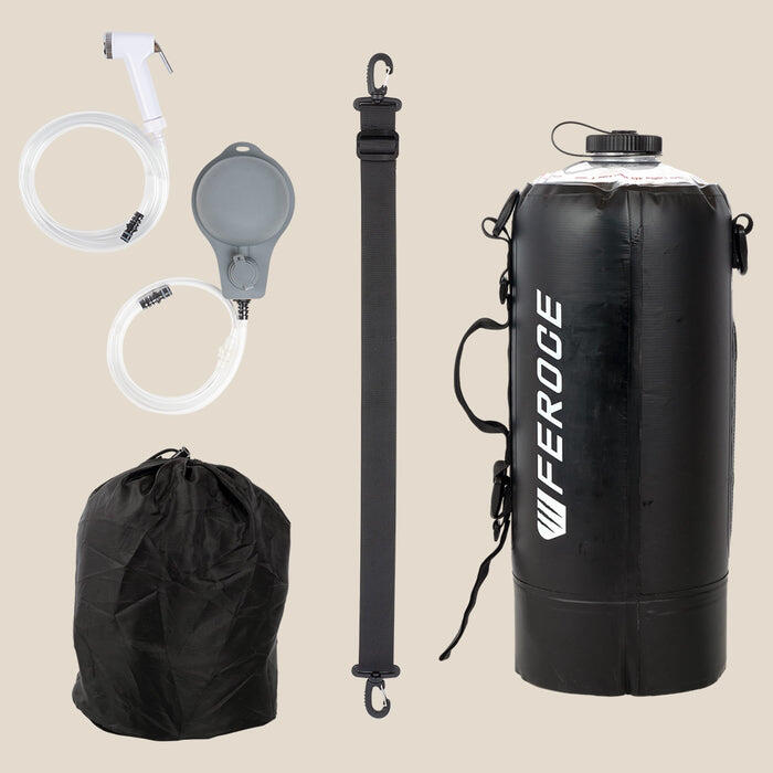 Zonnewarmte douche 12L 7/7