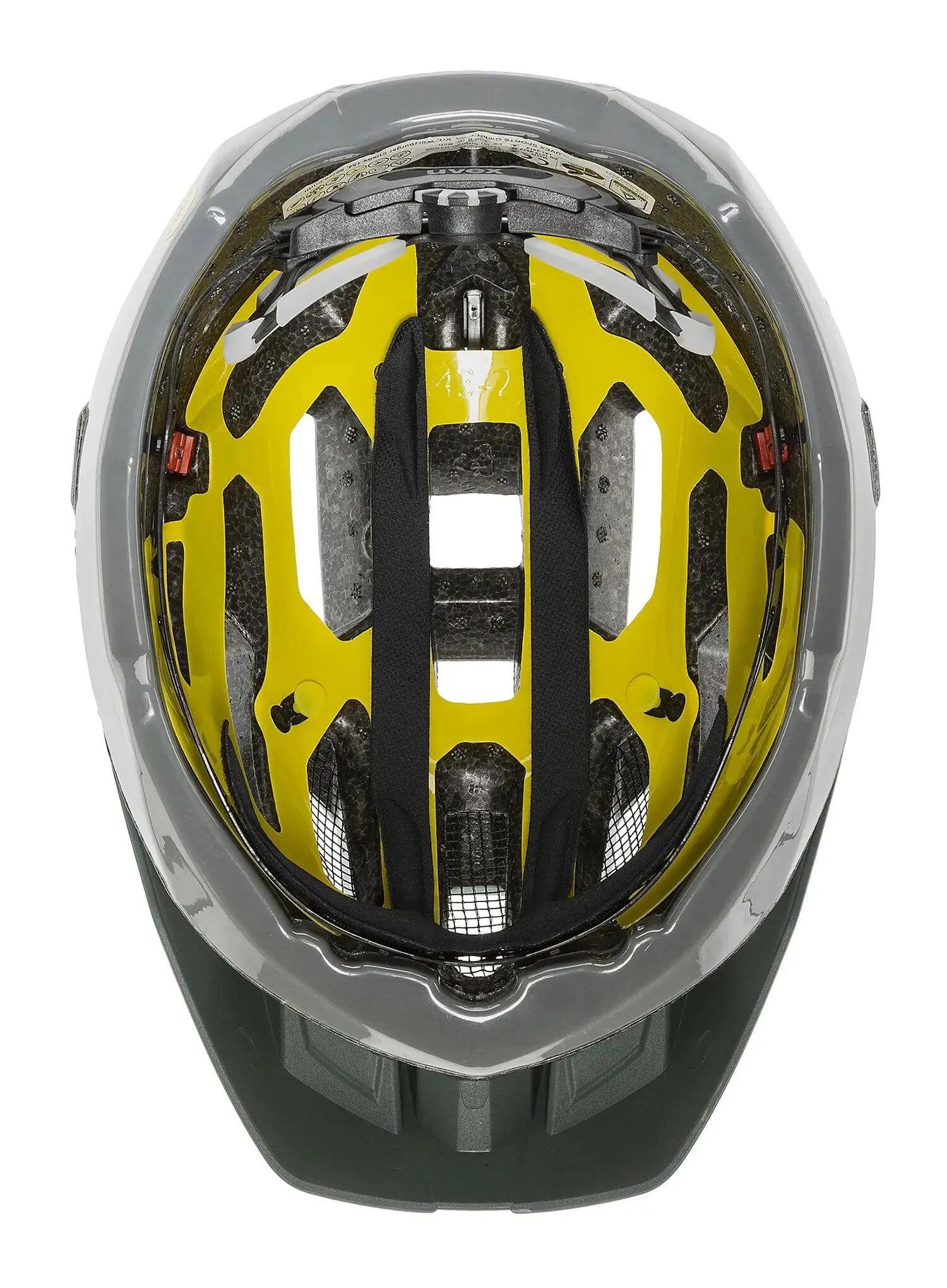 Casco MTB Uvex Quatro CC Mips - moss rhino 5/5