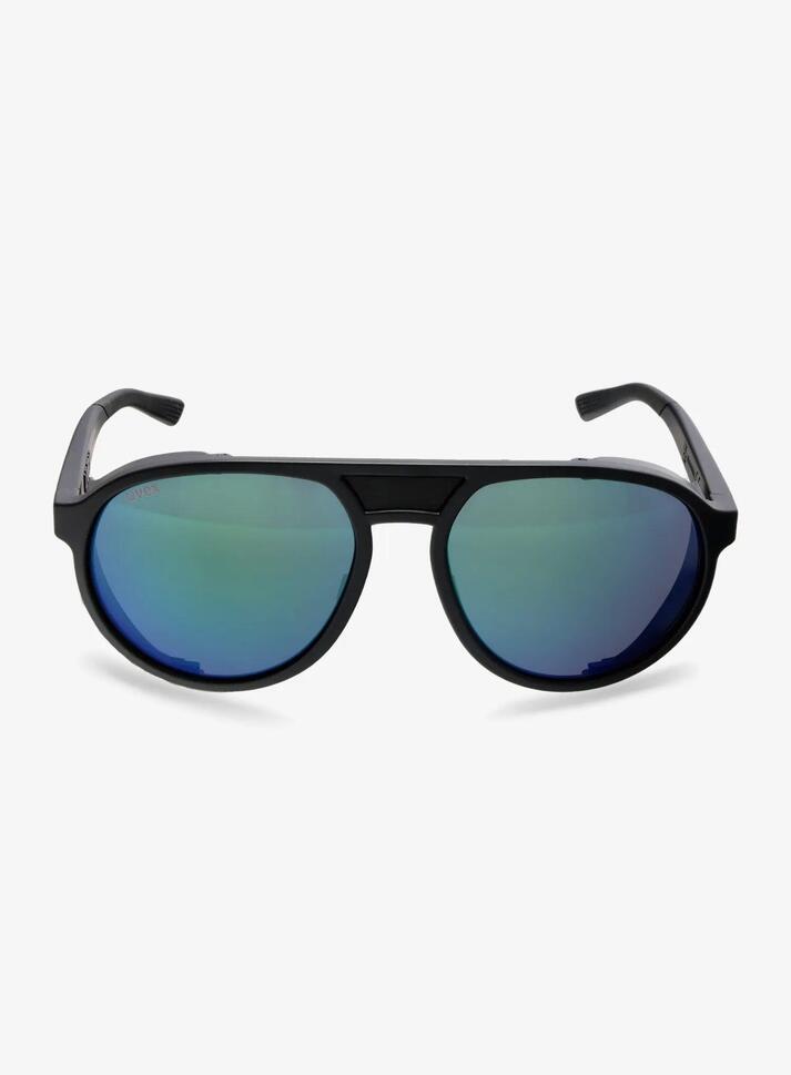 Okulary przeciwsłoneczne Uvex MTN Classic Pure - black/mirror green/supravision