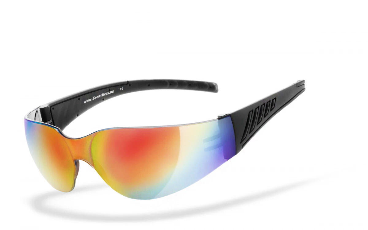 HSE - SPORTEYES Sportbrille | SPRINTER 1.0 | Laser red | Steinschlagbeständig | beschlagfrei
