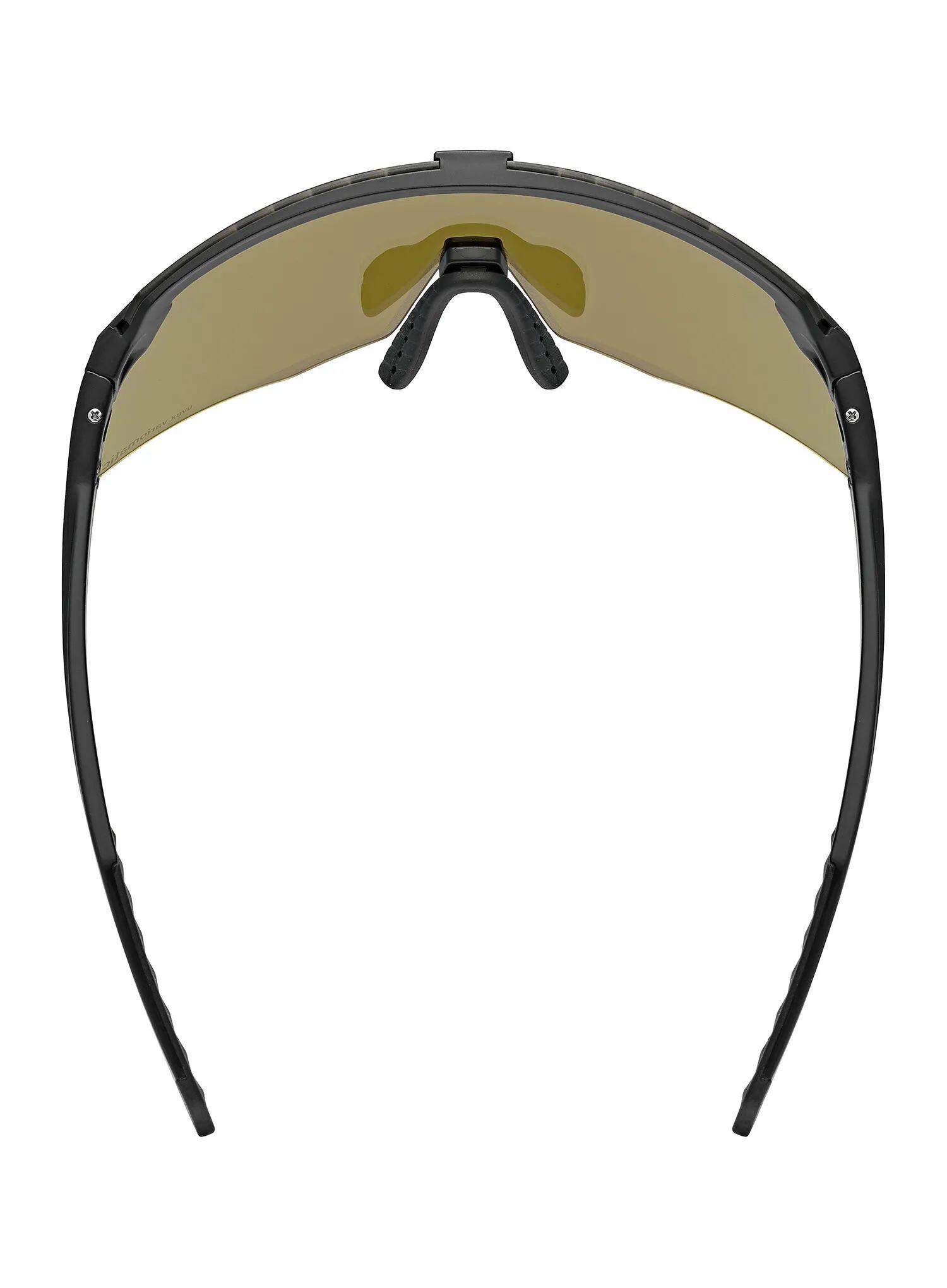Okulary rowerowe Uvex Pace Stage S CV - black matt/mirror blue 5/5