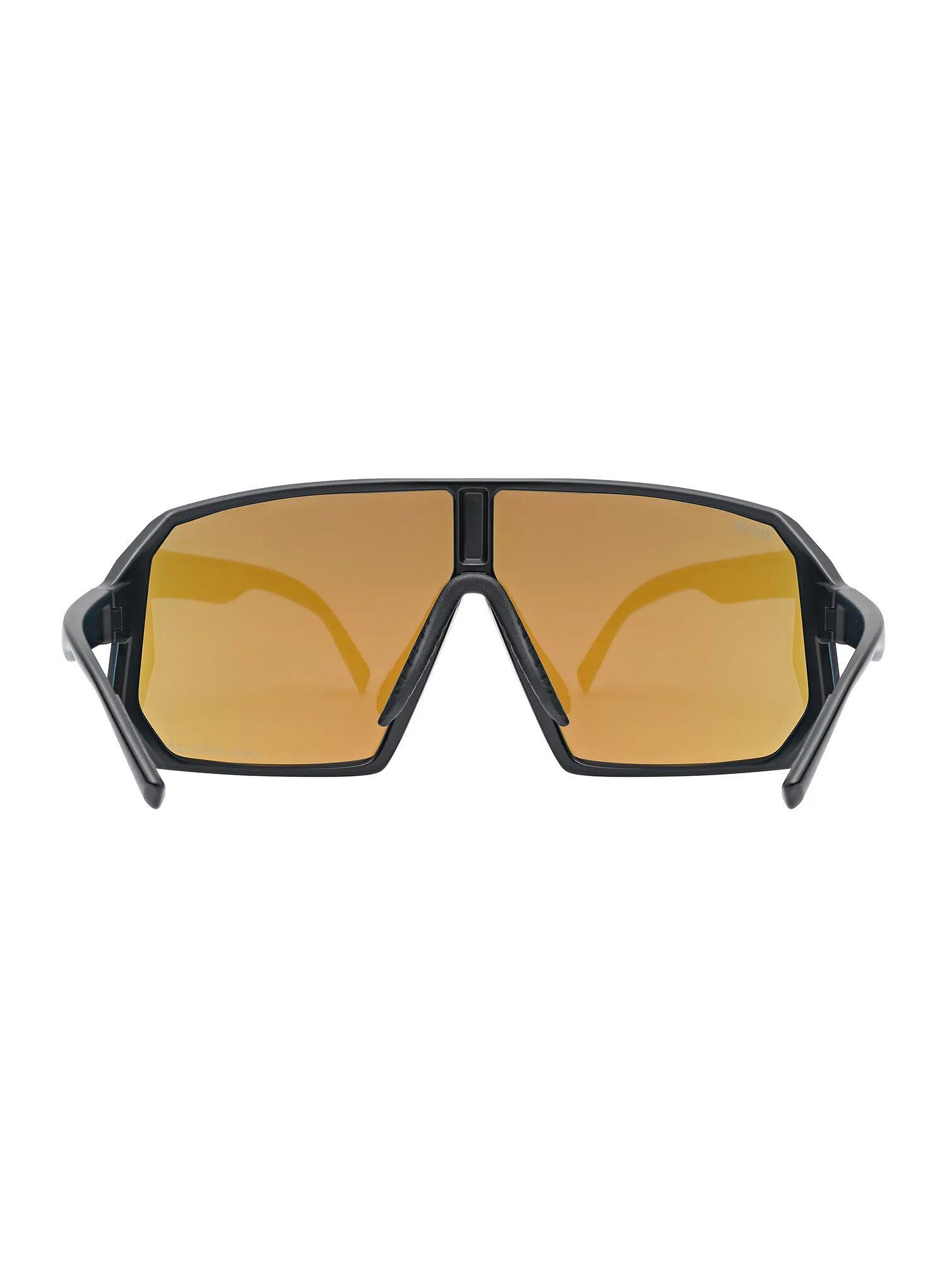 Okulary przeciwsłoneczne Uvex Sportstyle 237 CV - black matt/mirror blue 4/5