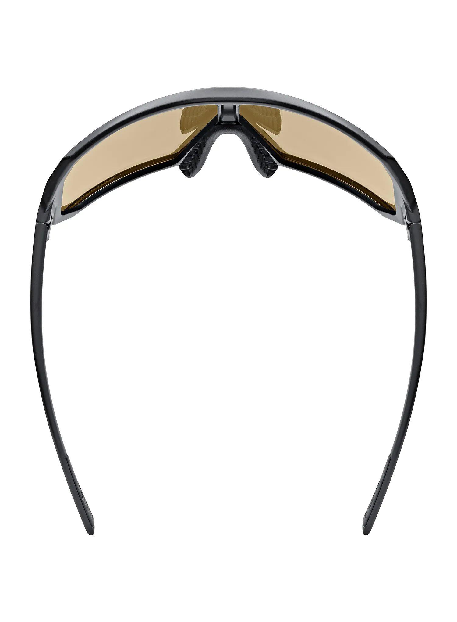 Okulary przeciwsłoneczne Uvex Sportstyle 237 CV - black matt/mirror blue 5/5