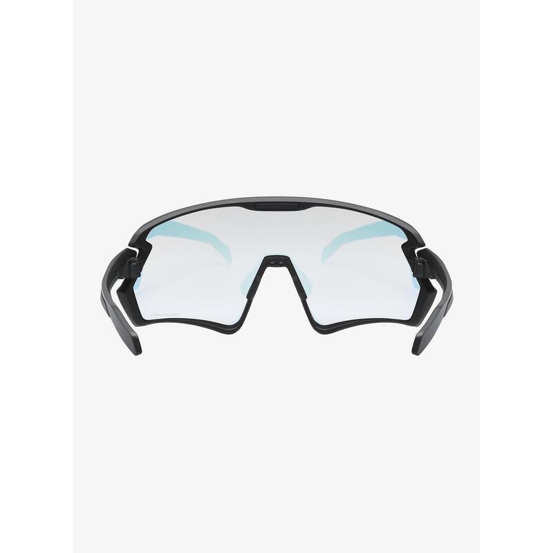Okulary rowerowe Uvex Sportstyle 231 2.0 V - black matt/litemirror red