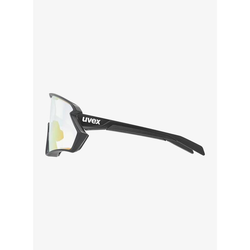 Okulary rowerowe Uvex Sportstyle 231 2.0 V - black matt/litemirror red