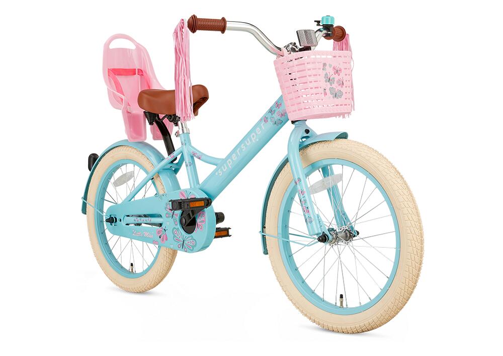 SuperSuper Little Miss Kinderfiets - 20 Inch - Turquoise 2/6