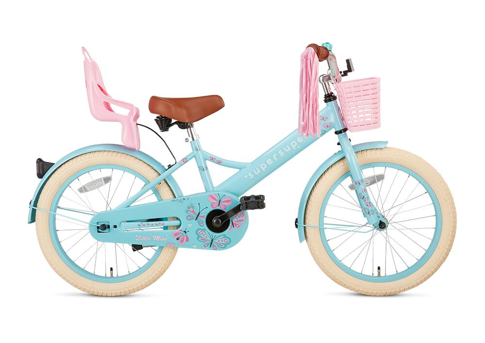 SUPERSUPER SuperSuper Little Miss Kinderfiets - 20 Inch - Turquoise