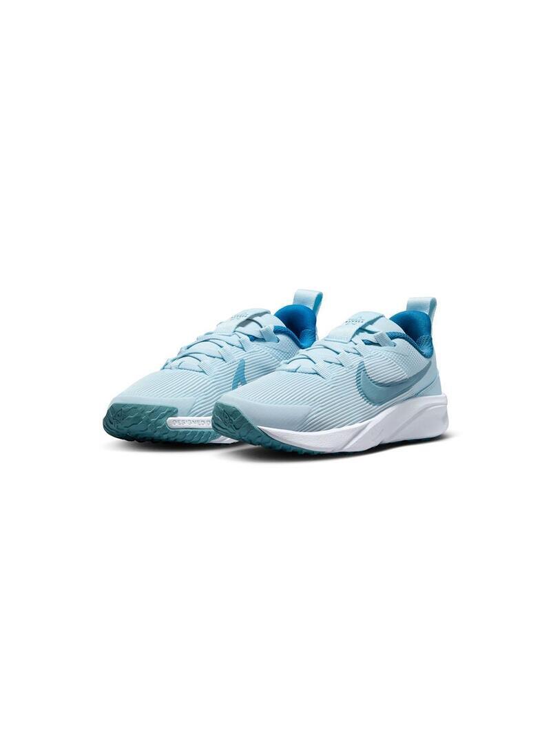 Tênis de corrida infantil Nike Star Runner 4 Azul. 6/7