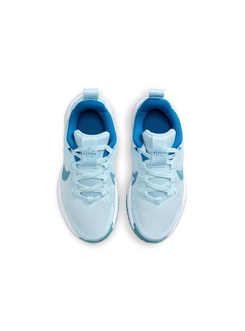 Tênis de corrida infantil Nike Star Runner 4 Azul. 7/7
