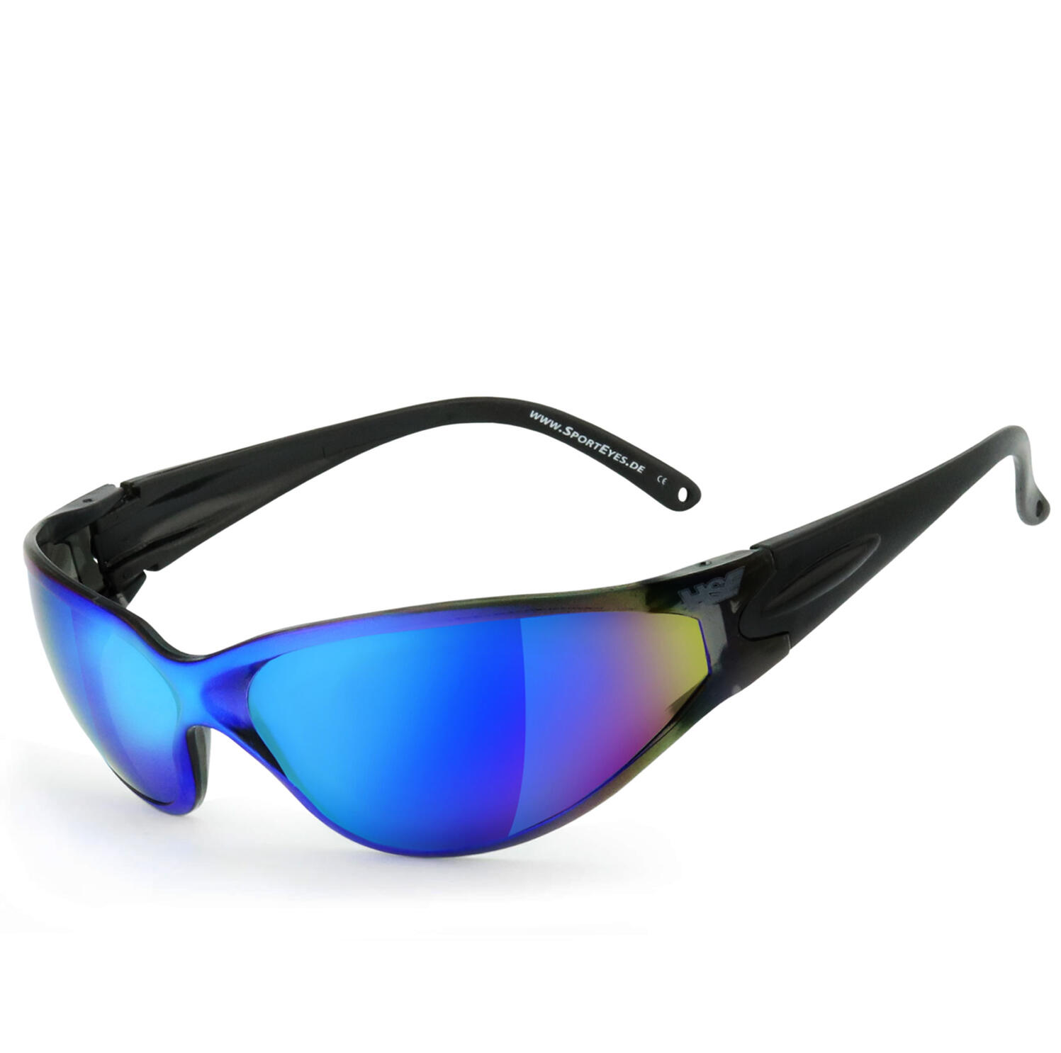 Sportbrille | BIG DEUCE | Laser blue | Steinschlagbeständig 6/7