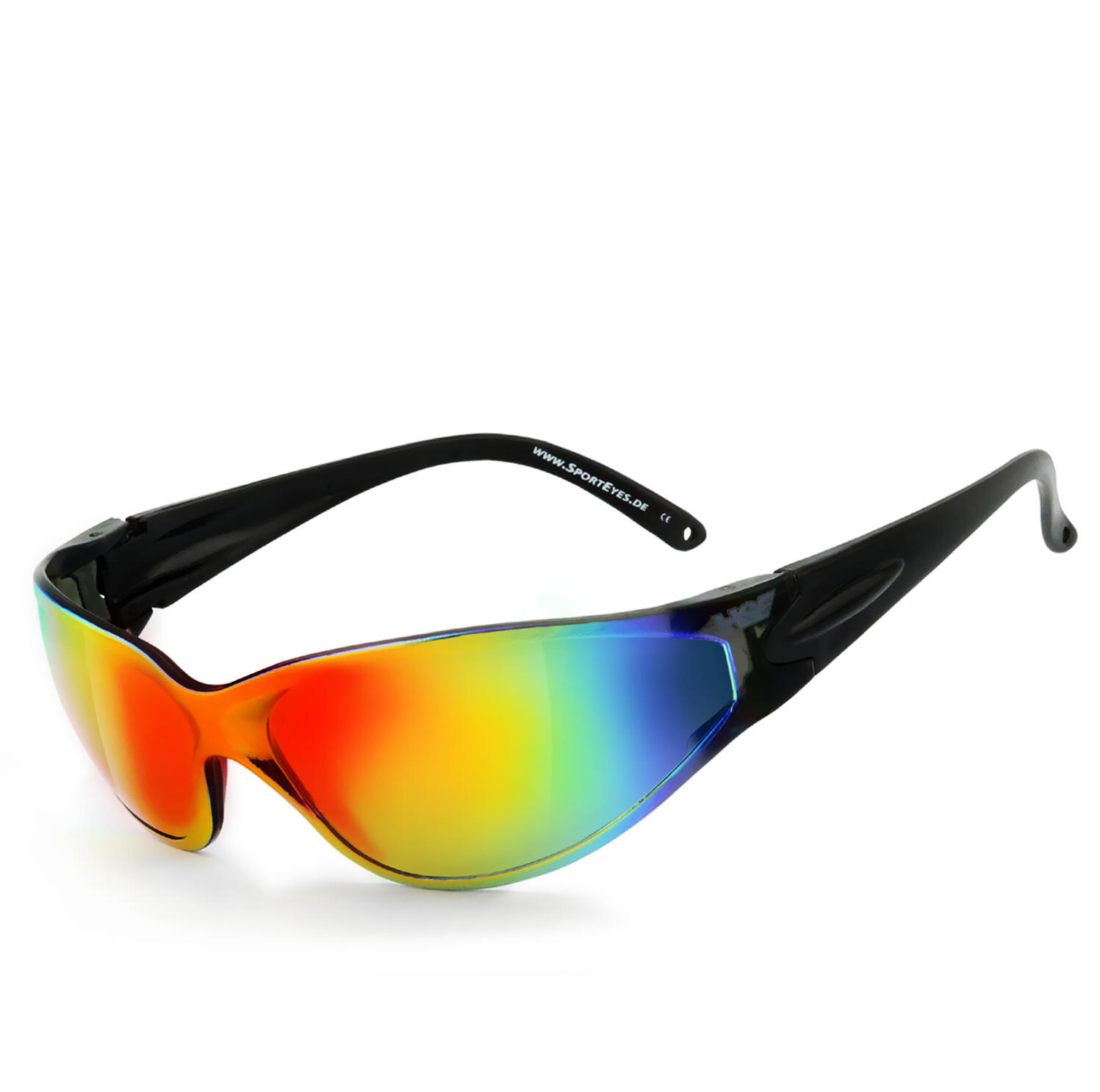 Sportbrille | BIG DEUCE | Laser red | Steinschlagbeständig 6/7