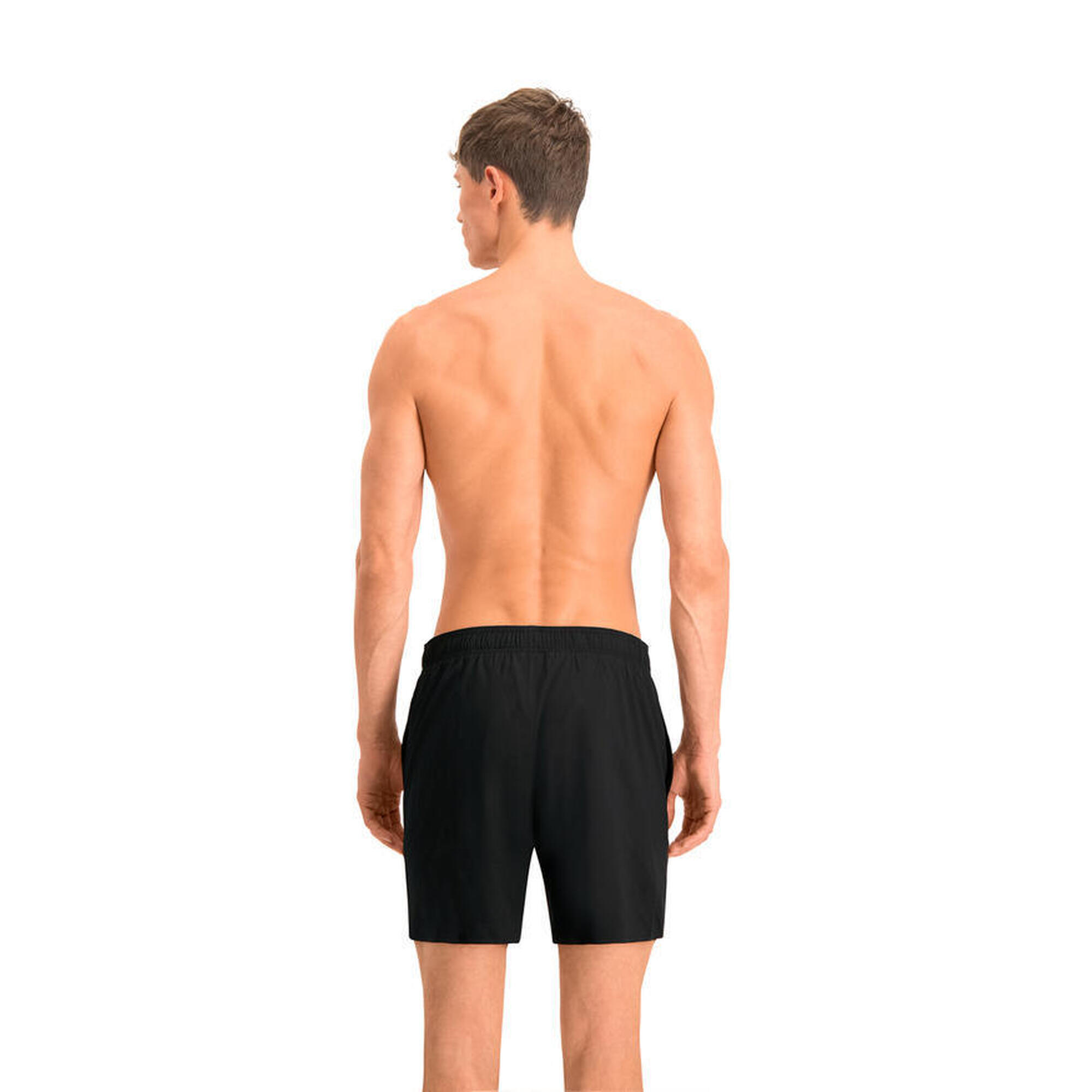 Pantaloni scurti barbati Puma Swim Men Mid Shorts 1p, Negru