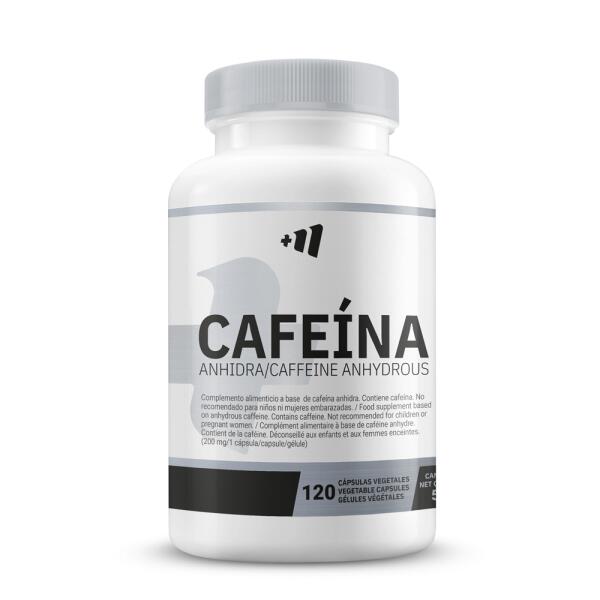 Kofeina bezwodna 200 mg - 120 kapsułek roślinnych MASMUSCULO