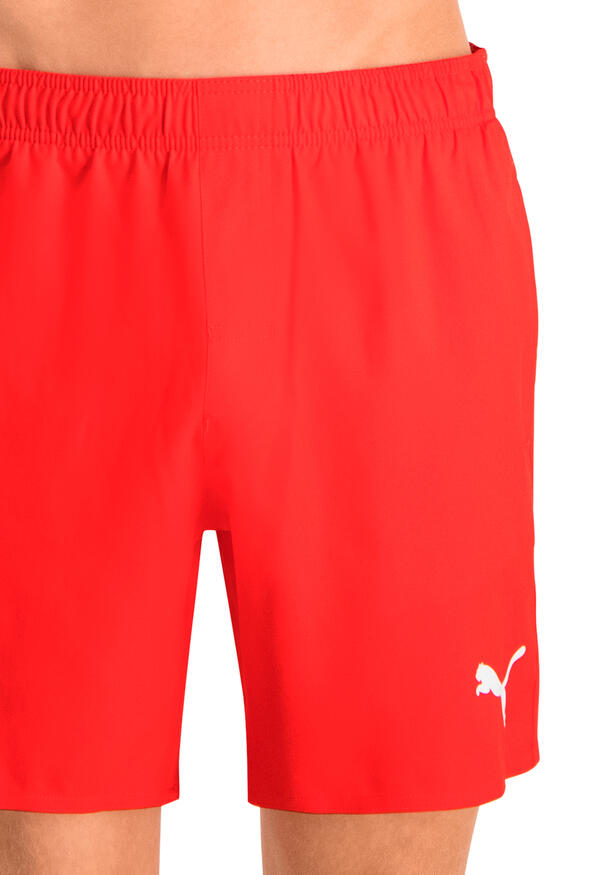 Puma Zwembroek Mannen Mid Shorts Red 4/7