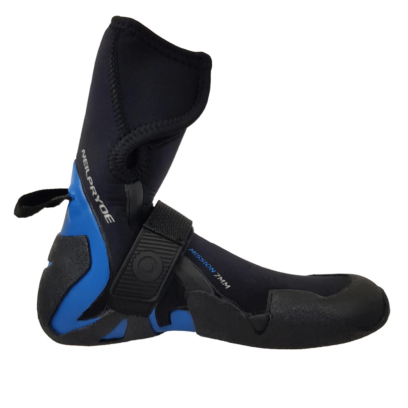 Buty neoprenowe surfingowe NEILPRYDE Mission HC Round E-ZEE 7mm 2/5