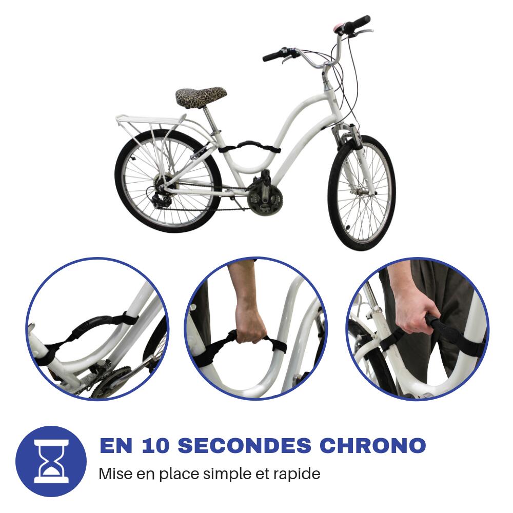 Poignée universelle pour porter facilement vélos et trottinettes Wantalis pikee 3/5