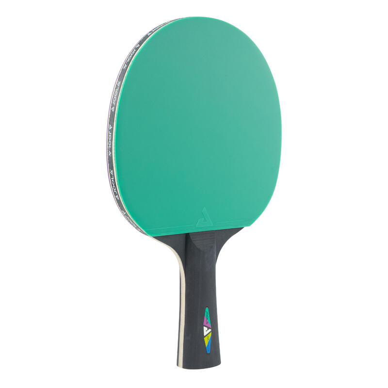 Set de 2 raquettes colorato et 8 balles multicouleur 40+