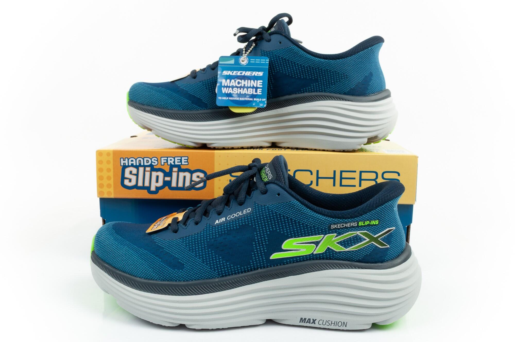 Pánské sportovní běžecké boty Skechers Max Cushioning SLIP-INS 7/7