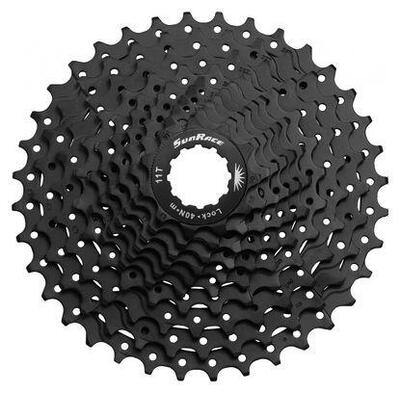 Sunrace csms1 10 speed cassette zwart