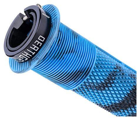 DMR Handlebar Grips DeathGrip 2 Flanged - Thick  - Blue Marble 4/5