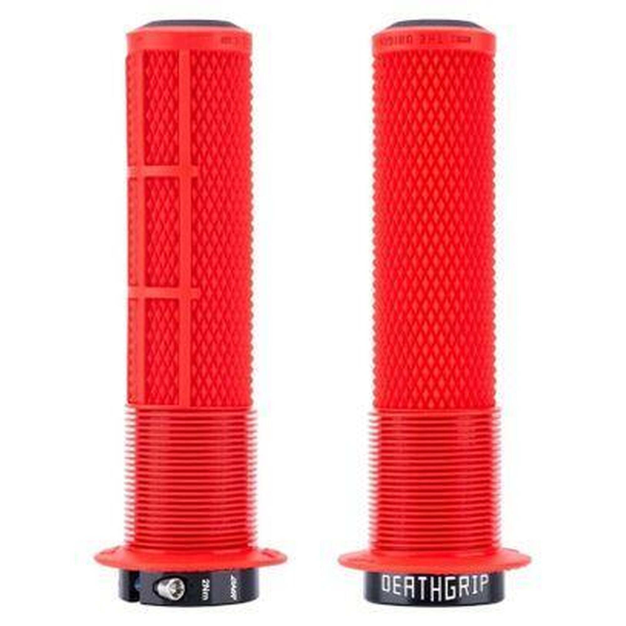Paire de Grips DMR Deathgrip2 Flange Grips Rouge                   2 modèles disponibles     DMR Paire de Grips DMR Deathgrip2 Flange Grips RougeCe produit n'est pas disponible en ligne, vérifiez le stock en magasin   
