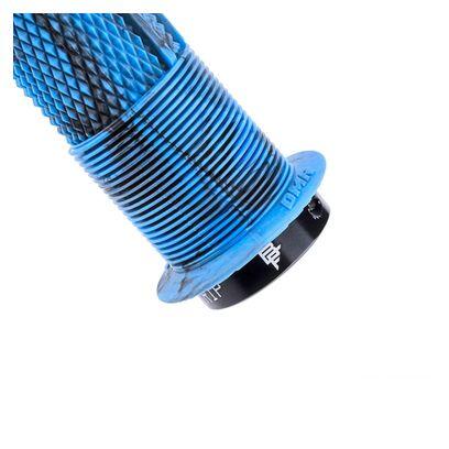 DMR Handlebar Grips DeathGrip 2 Flanged - Thick  - Blue Marble 5/5