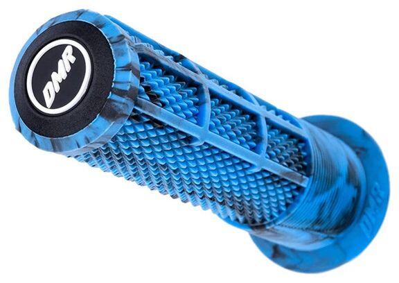 DMR Handlebar Grips DeathGrip 2 Flanged - Thick  - Blue Marble 3/5