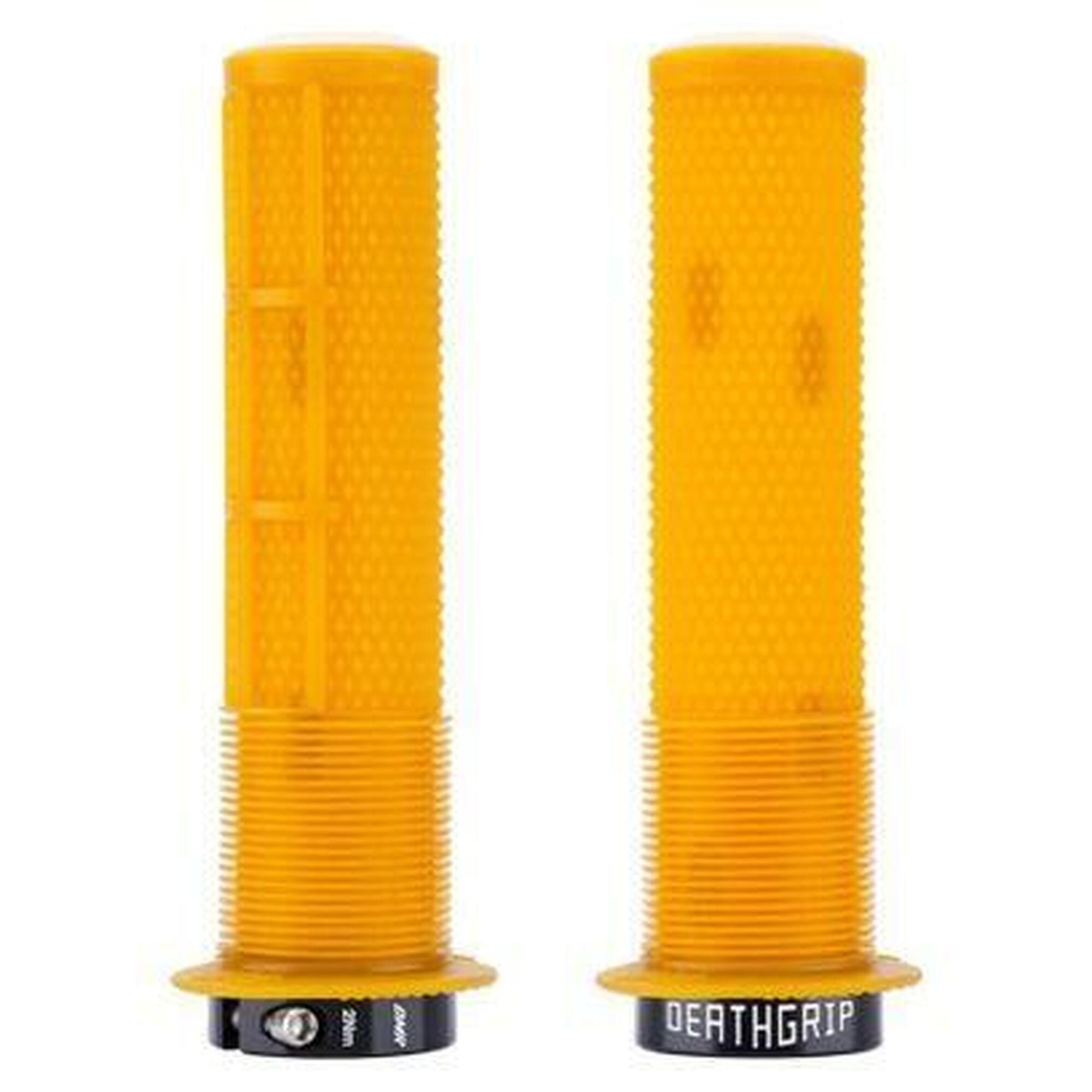Paire de Grips DMR Deathgrip2 Flange Grips Jaune                   2 modèles disponibles 3300€    DMR Paire de Grips DMR Deathgrip2 Flange Grips JauneVendu exclusivement en ligne   