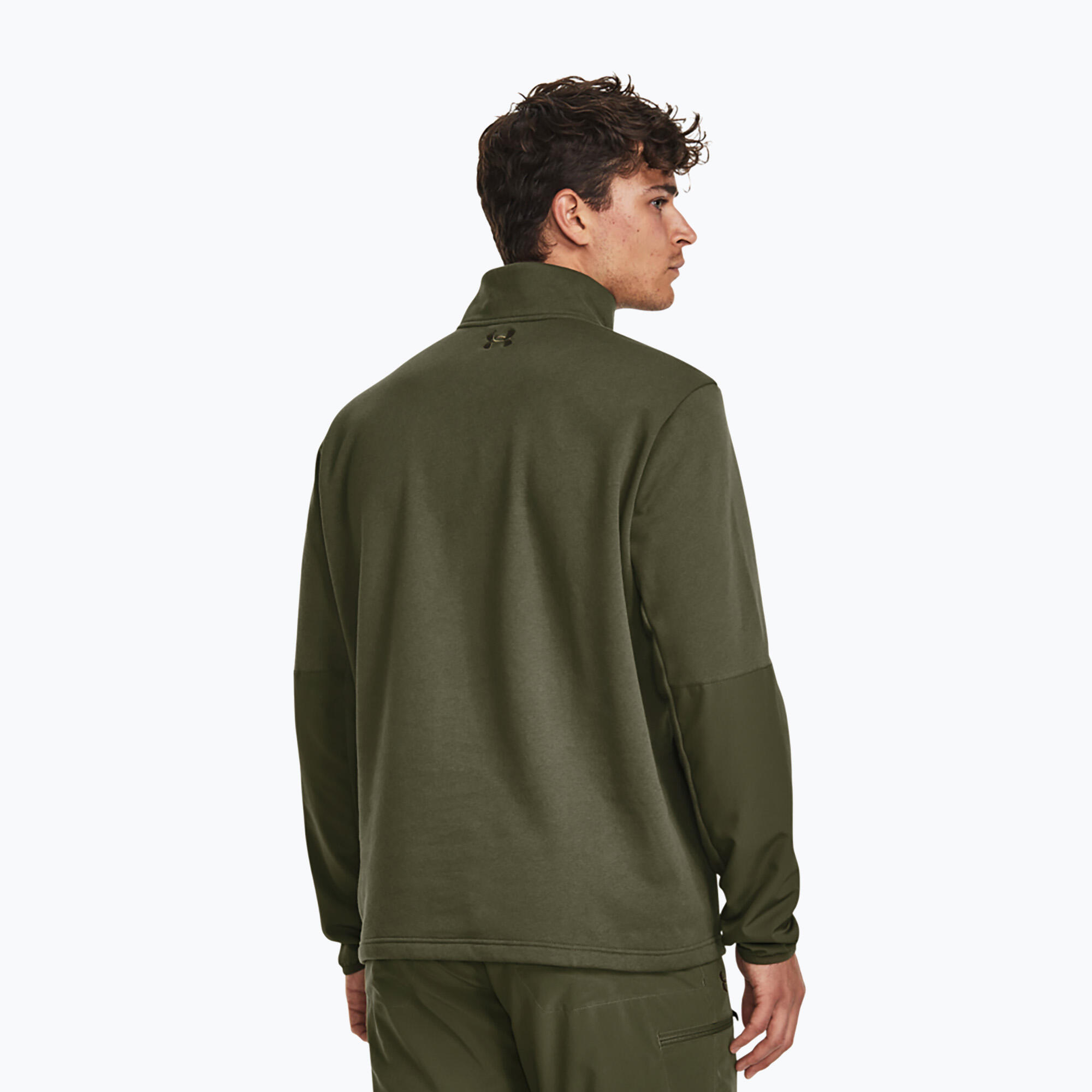 Under Armour Tactical Rival Job Fleece 1/4 Zip Herren Sweatshirt 3/5