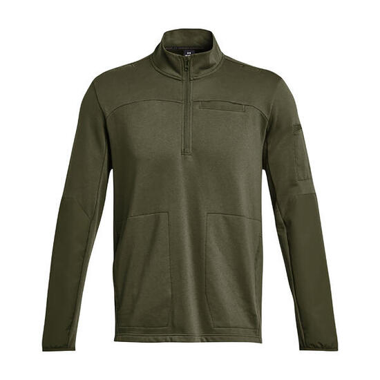 Sweat-shirt tactique Under Armour Rival Job Fleece 1/4 Zip pour homme