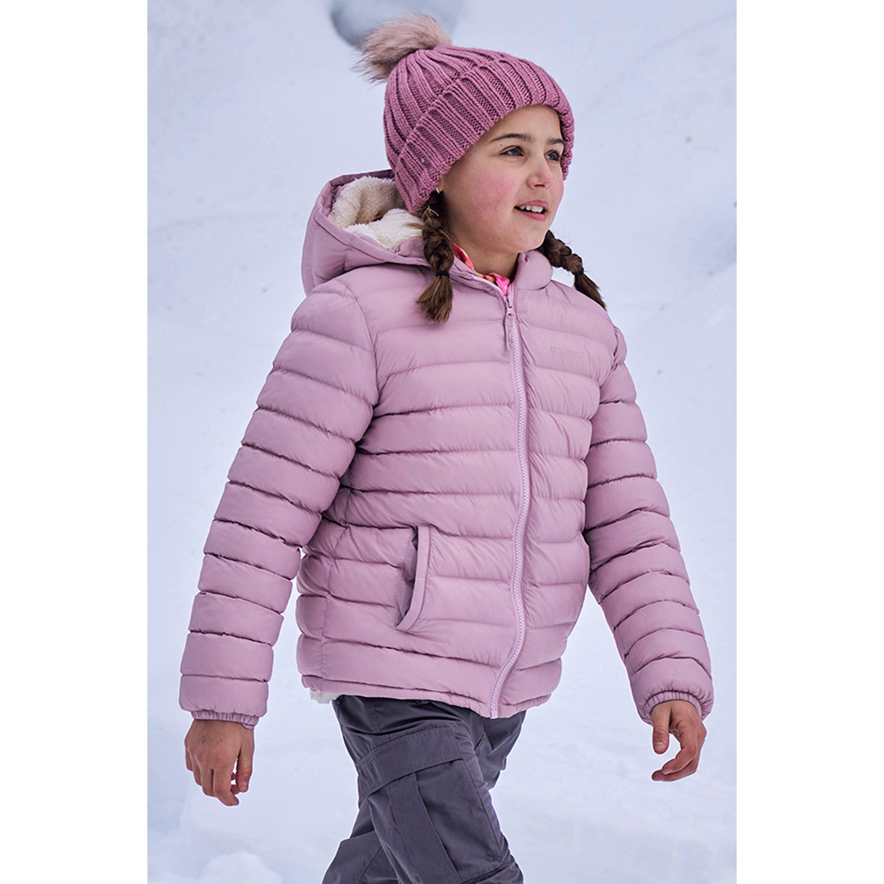 Mountain Warehouse Childrens/Kids Seasons Faux Fur Lined Padded Jacket
