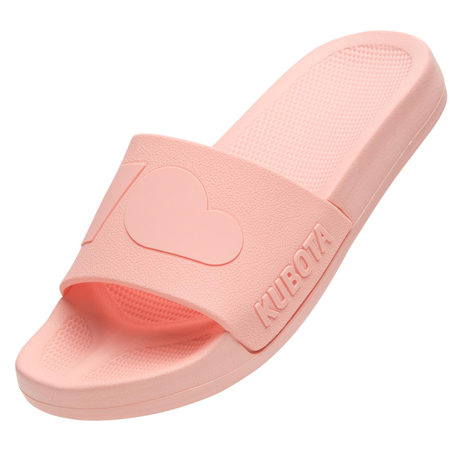 Kubota - Kubota Claquette Basic Plain Cloud Femme Sandales À Enfiler - Claquettes - Rose - Decathlon