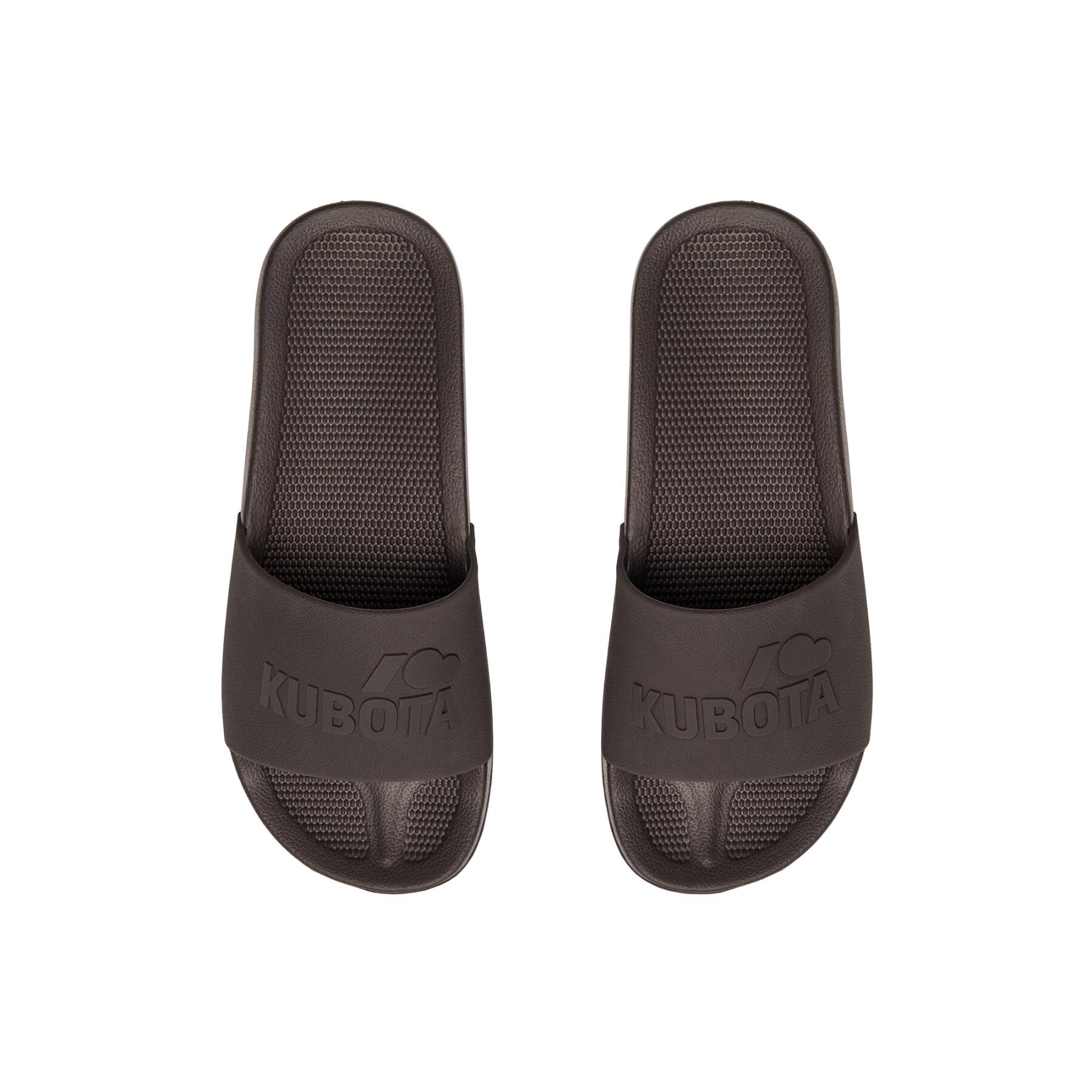 Kubota Claquette Basic Plain Femme Sandales à enfiler 2/5