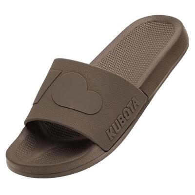 Kubota Badelatschen Basic Plain Cloud Herren Badesandalen