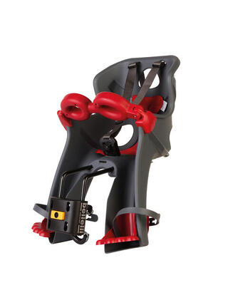 FRECCIA Dark Grey - Seggiolino Bici Anteriore Bellelli