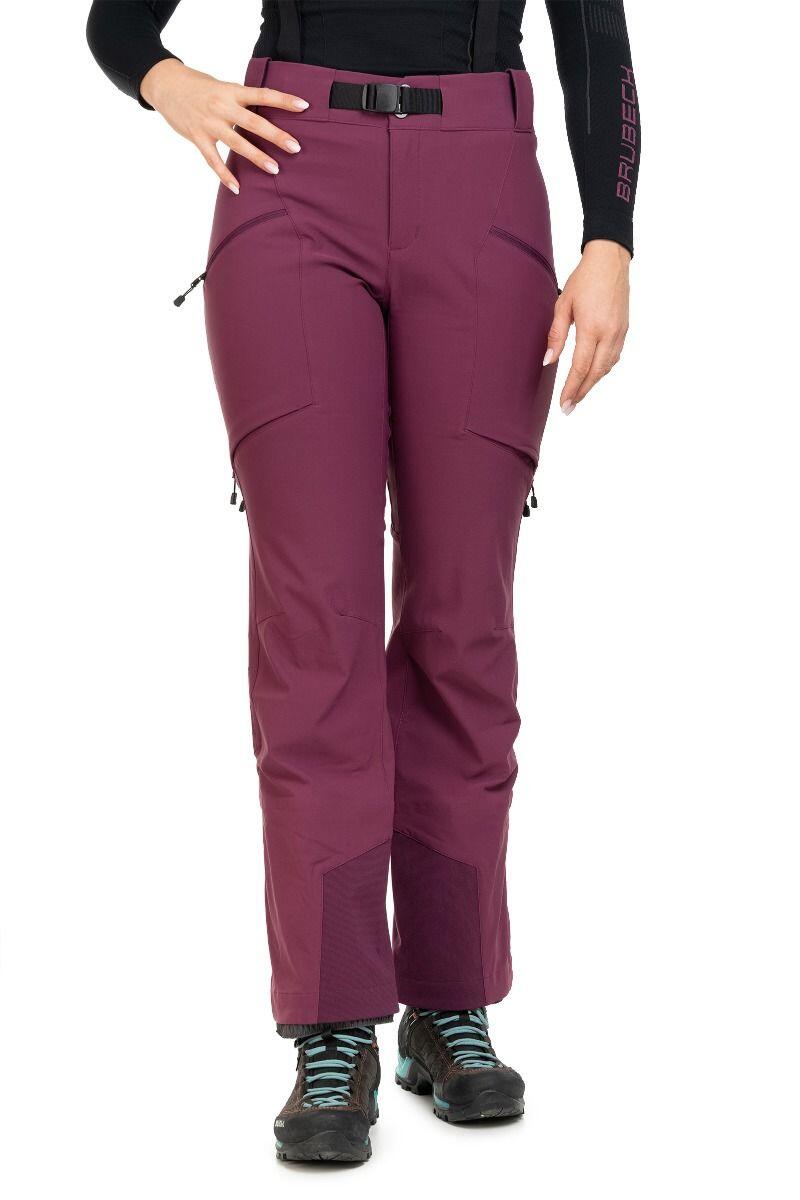 Pantaloni trekking donna softshell Dawn Patrol Women viola 1/7