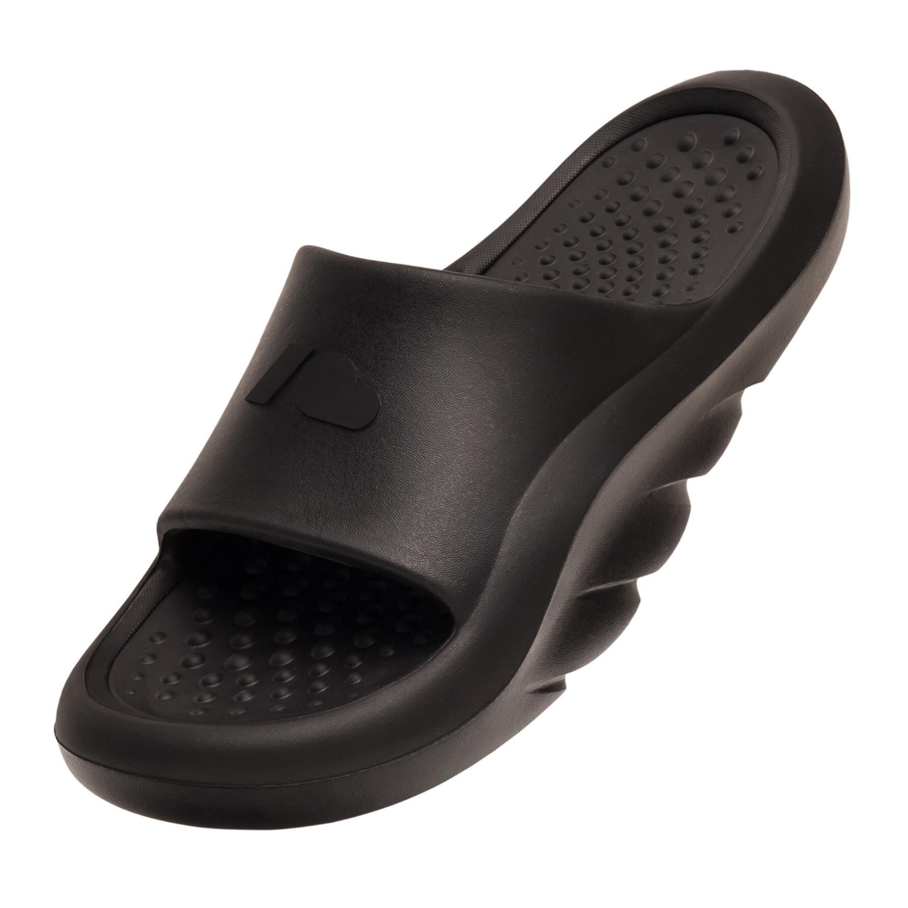 Kubota - Kubota Futuro Claquettes À Scratch Femme Chaussures - Claquettes - Noir - Decathlon